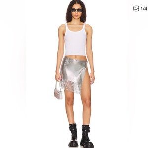 superdown alana mini skirt size small NWT